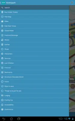 Hersheypark android App screenshot 0